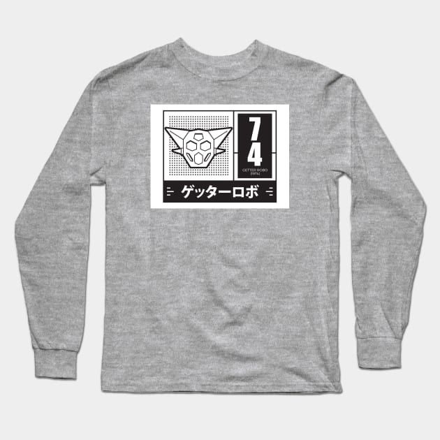 Retro anime robo Getter Robo Long Sleeve T-Shirt by soujohn